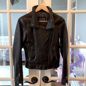 Mackage leather jacket XS